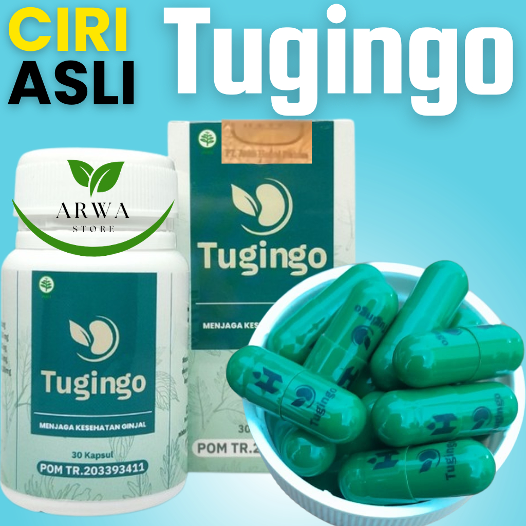 TUGINGO Herbal Batu Ginjal | Infeksi Saluran Kemih ISK | Peluruh Batu Ginjal | Penghancur Batu Ginja