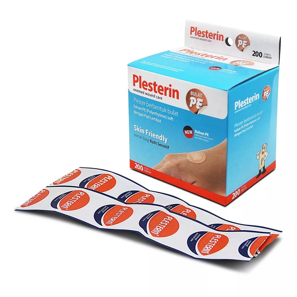 ONEMED Plesterin Bulat PE Coklat Eceran