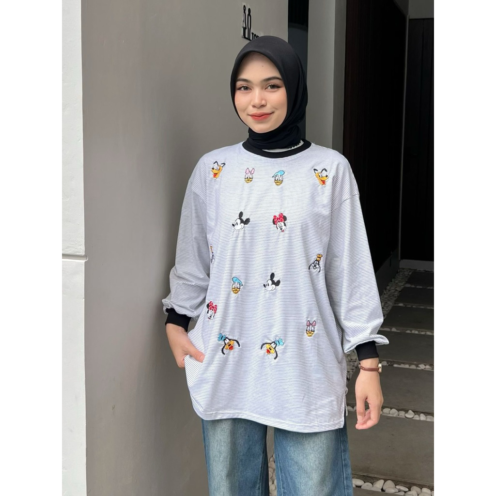 Minky Blouse Athayaa Daily | Atasan Kaos Wanita Original