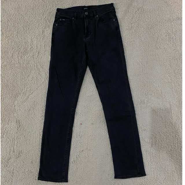 RVCA DAGGER DENIM SLIM FIT LONG PANTS