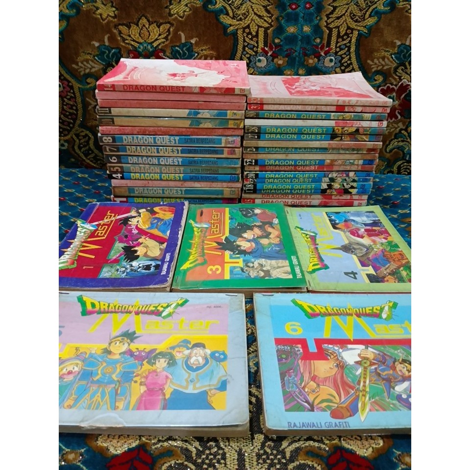 [set tidak lengkap] Komik Dragon Quest 1-32 & Dragon Quest Master 1-6