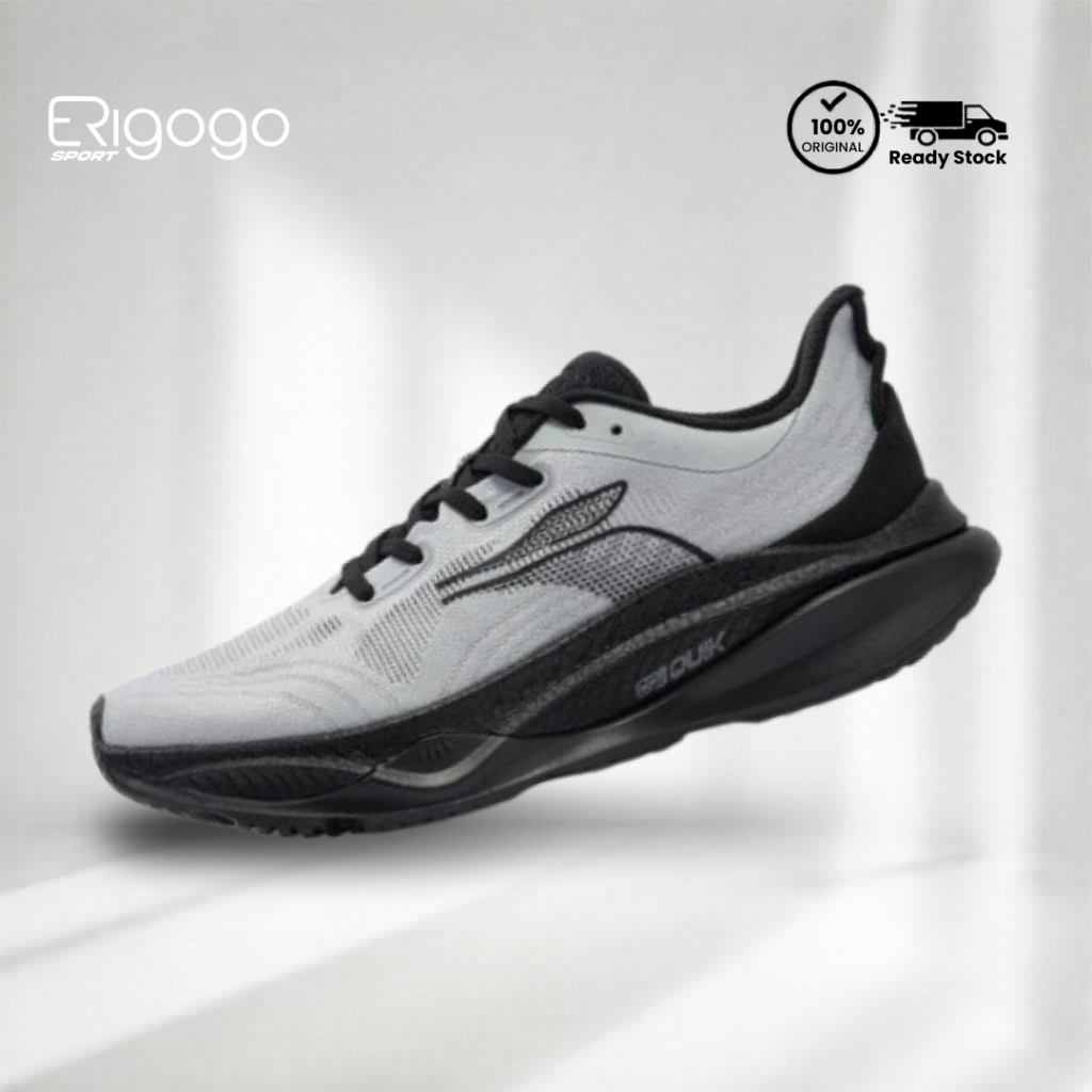 361 Degrees Blazing Flame 4 'Black Grey' Running Shoes 672422223-9 - Erigogo Sport