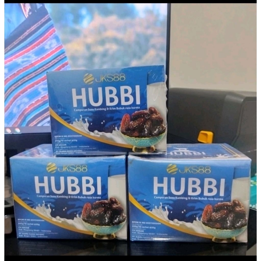 Susu Hubbi JKS88 Original 100% Bpom