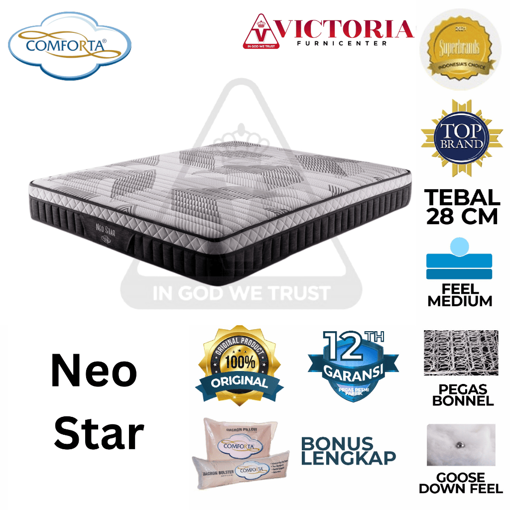 Comforta Neo Star 100 x 200 100x200 Kasur Saja Mattres Only