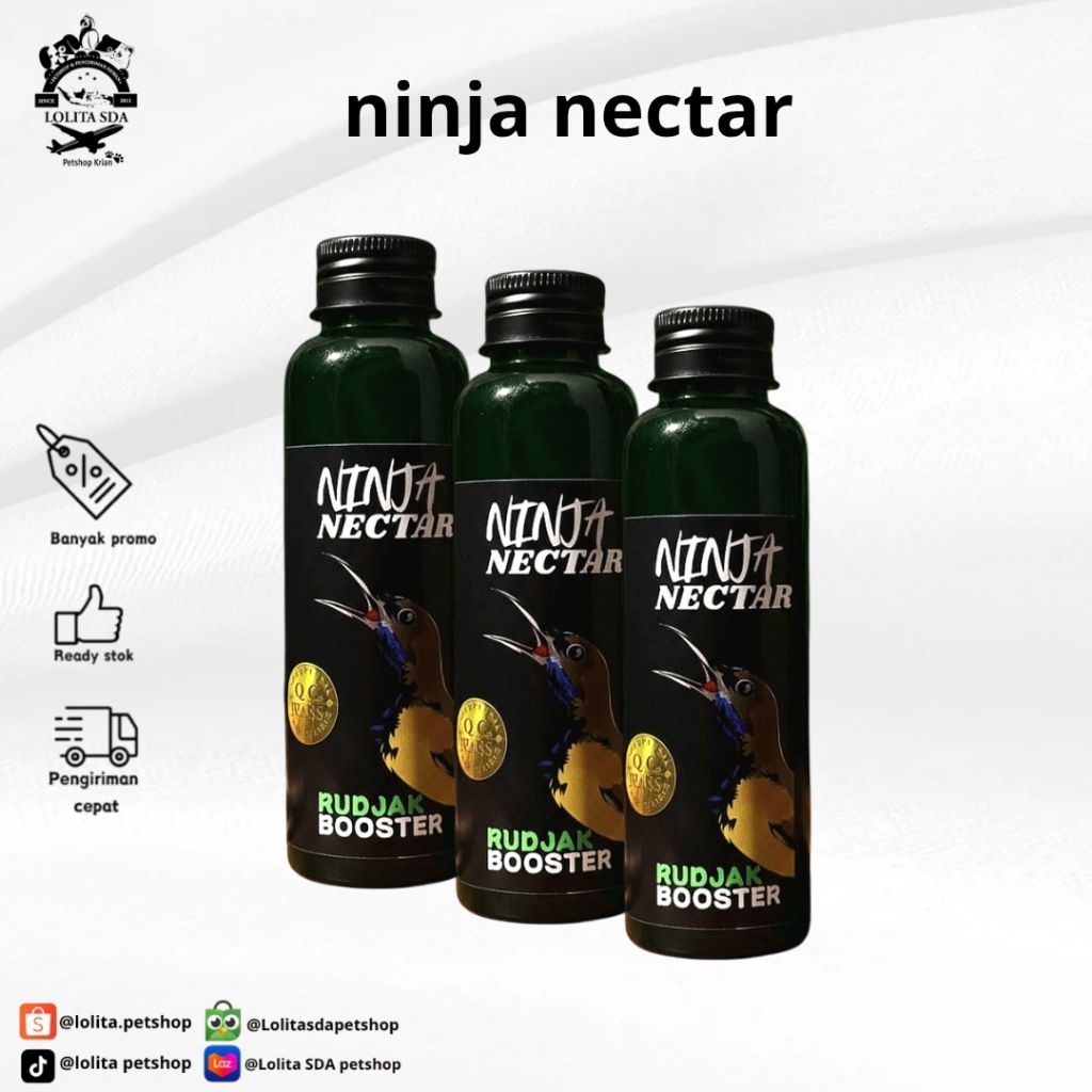 ninja nextar rujak booster ninja nektar untuk burung