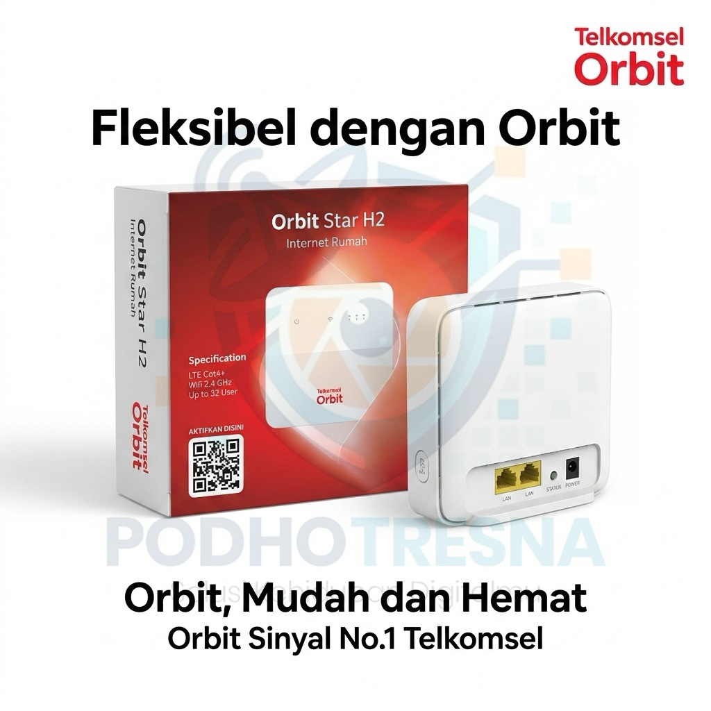 OrbitStarH2-Modem Internet Telkomsel