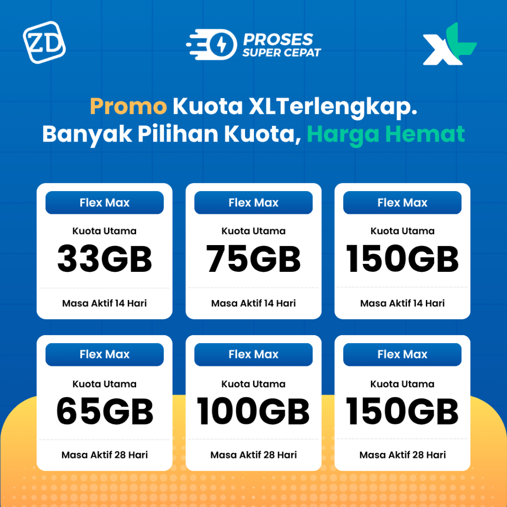 Paket Data XL Xtra Combo Lite & Xtra Combo Flex + Bonus Unlimited Turbo/Lainnya