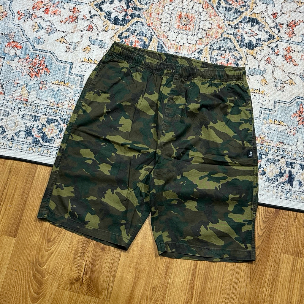 STUSSY CAMO RELAXING SHORT SECOND