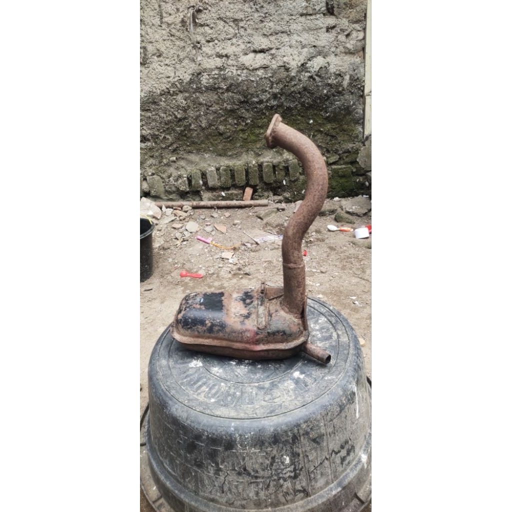knalpot vespa Corsa standar #scond