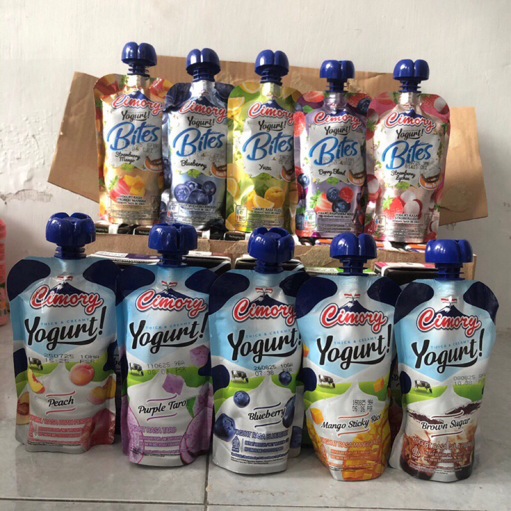 Cimory Yogurt Squeeze & bites