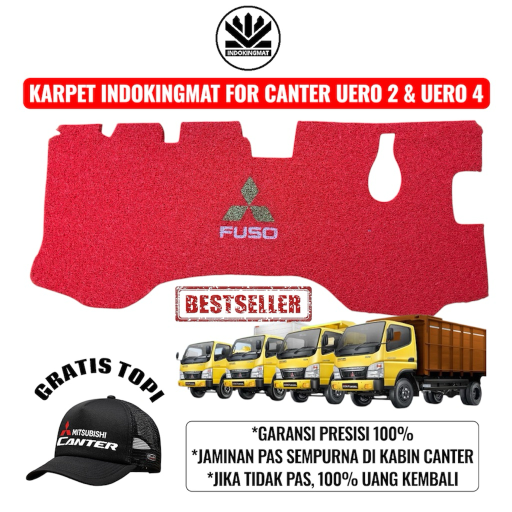GRATIS TOPI karpet mie Canter 110ps canter 125ps canter uero 2 canter uero 4 gratis topi karpet truk
