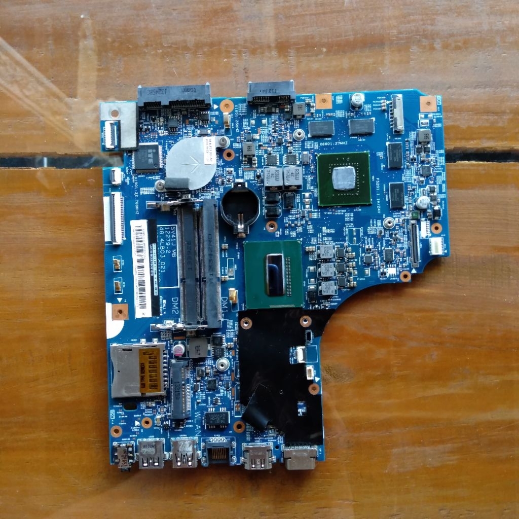 motherboard mati asus x450j core i7 gen 4 dual VGA belum servisan