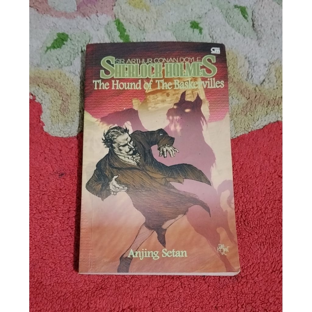 Novel Sherlock Holmes The Hound of the Bakervilles "Anjing Setan" 100%ORI preloved koleksi pribadi