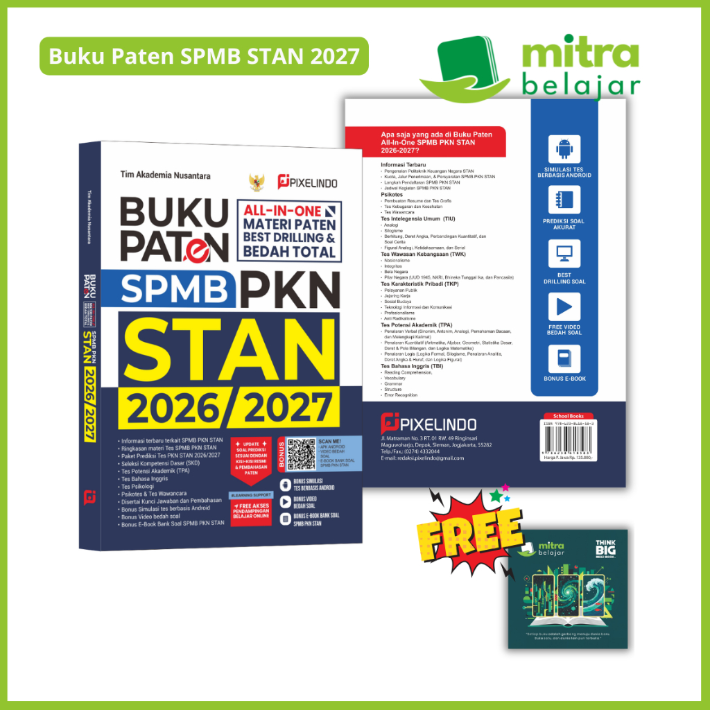 Buku Paten SPMB PKN STAN 2026/2027