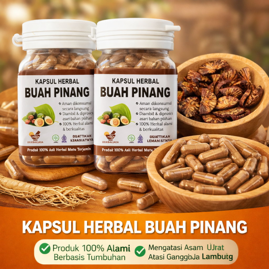 Kapsul Buah Pinang Muda
