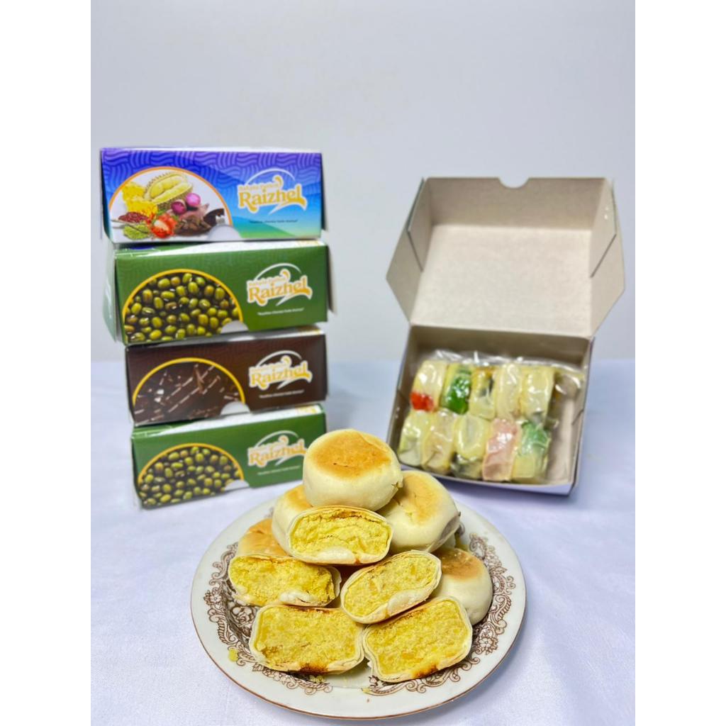 [ 5 Box ] Bakpia Basah Premium isi 10 - Bakpia Raizhel Asli Jogja
