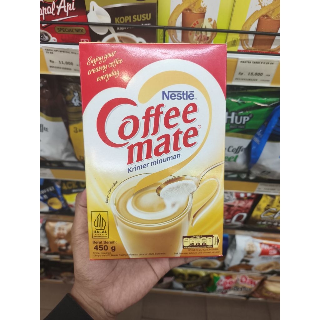 Nestle coffee mate krimer minuman coffee mate 450 gram