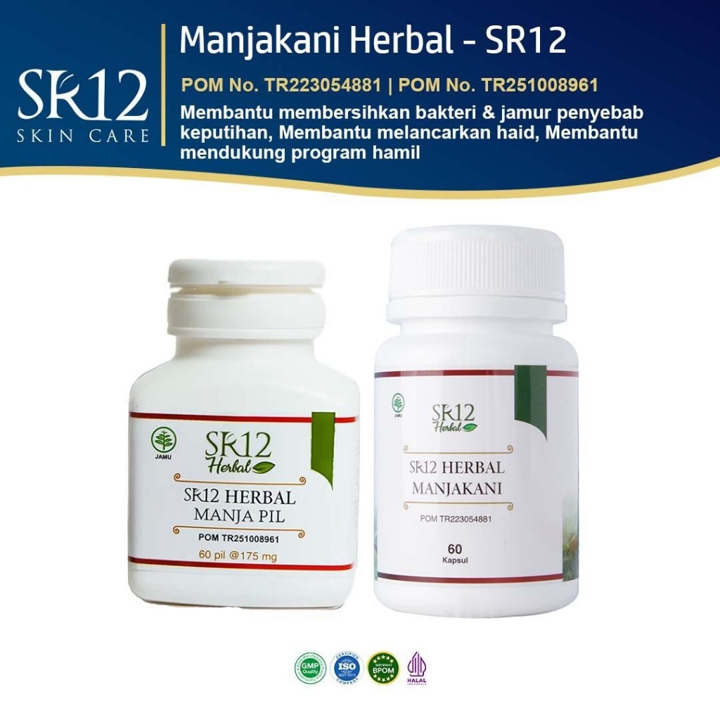 MANJA SR12/MANJAKANI SR12/ PIL MANJAKANI ORIGINAL