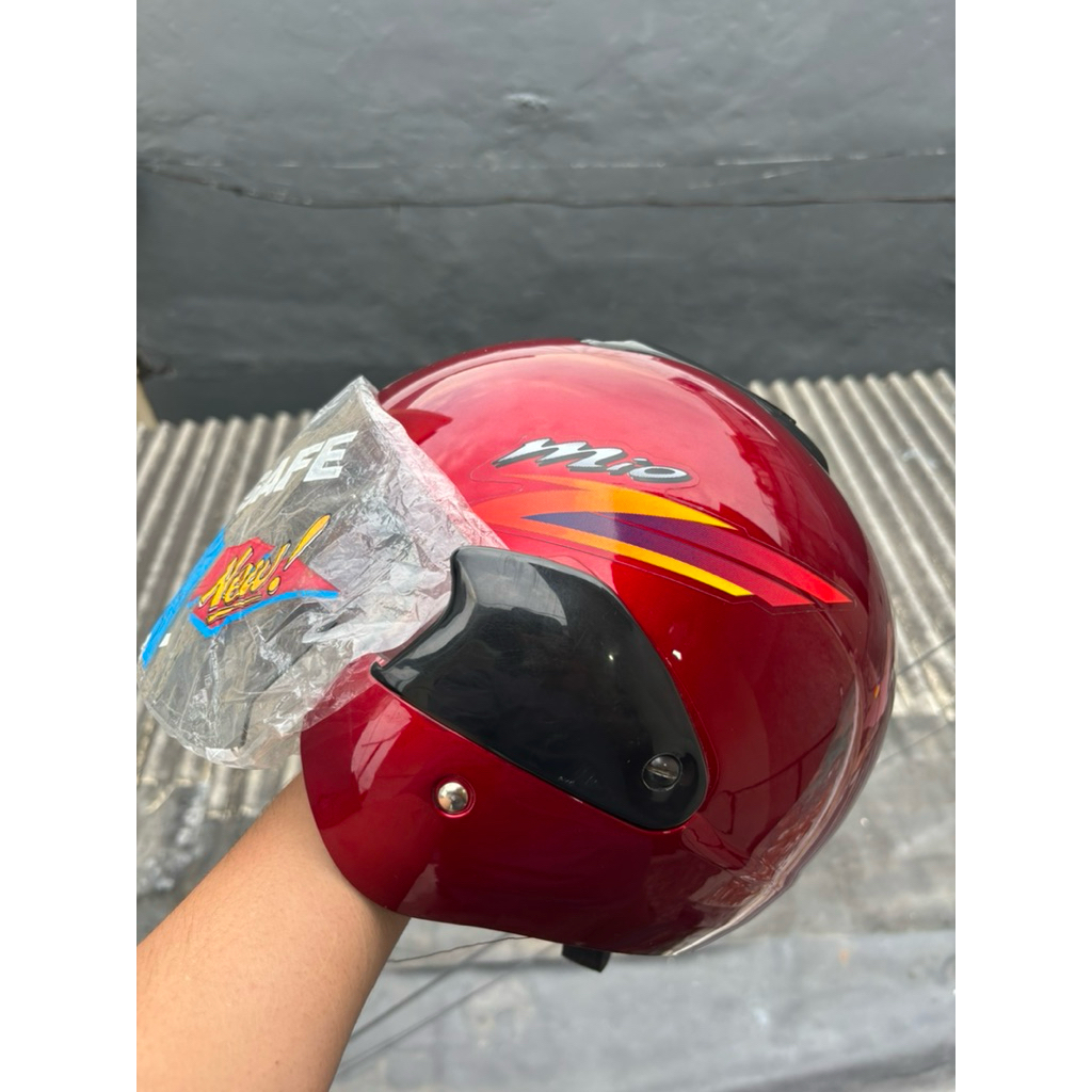 HELM LAWAS, JADUL, KLASIK YAMAHA MIO SPORTY NOS ORIGINAL