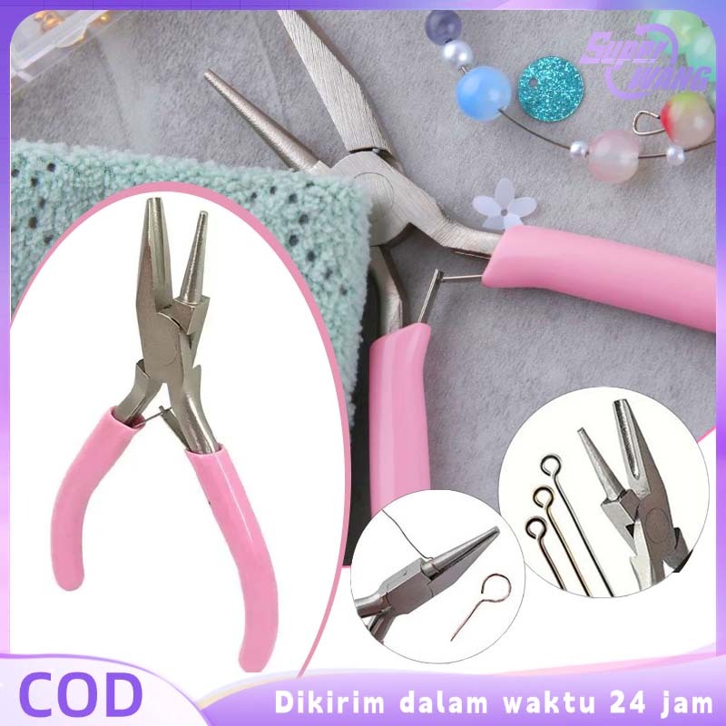 Tang Loop Pancing Multifungsi Tang Loop Pembulat Kawat DIY Tang Perhiasan Alat Perhiasan