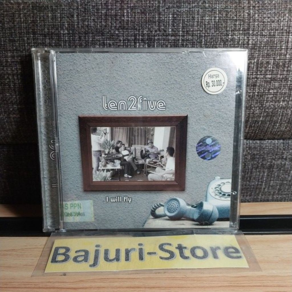 Cover Only Tampa CD "Ten 2 Five"/Original/Tanpa CD/Only Cover