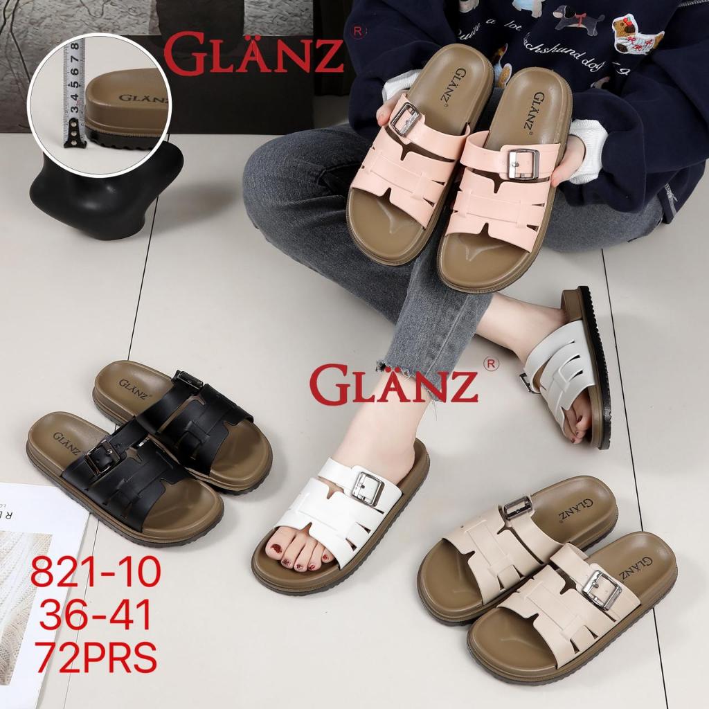 821-10 / REAL PIC Sandal Selop Karet Jelly Eva Wanita Fashion Kekinian Nyaman / Uk 36-41