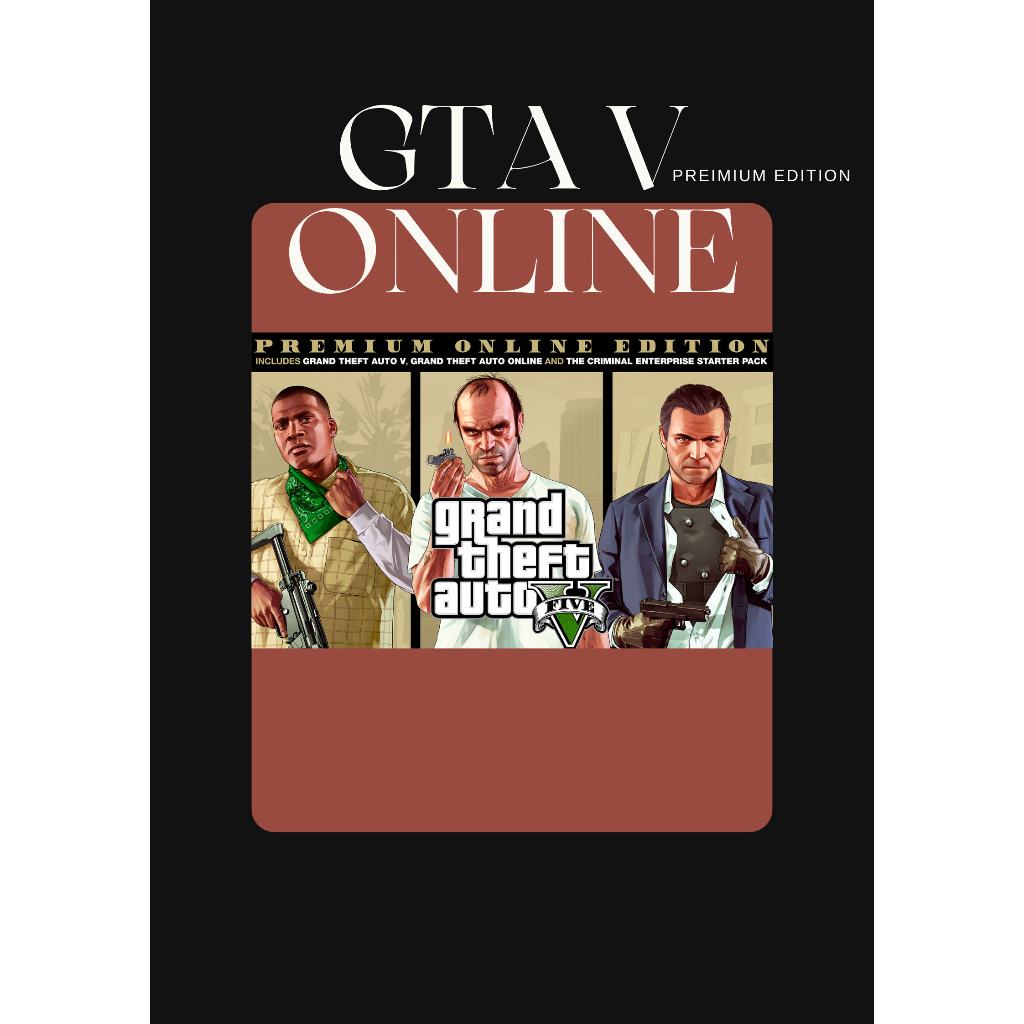 GTA V PREMIUM EDITION INCLUDE KOTA NO TOMPEL INDOPRIDE "AKUN"