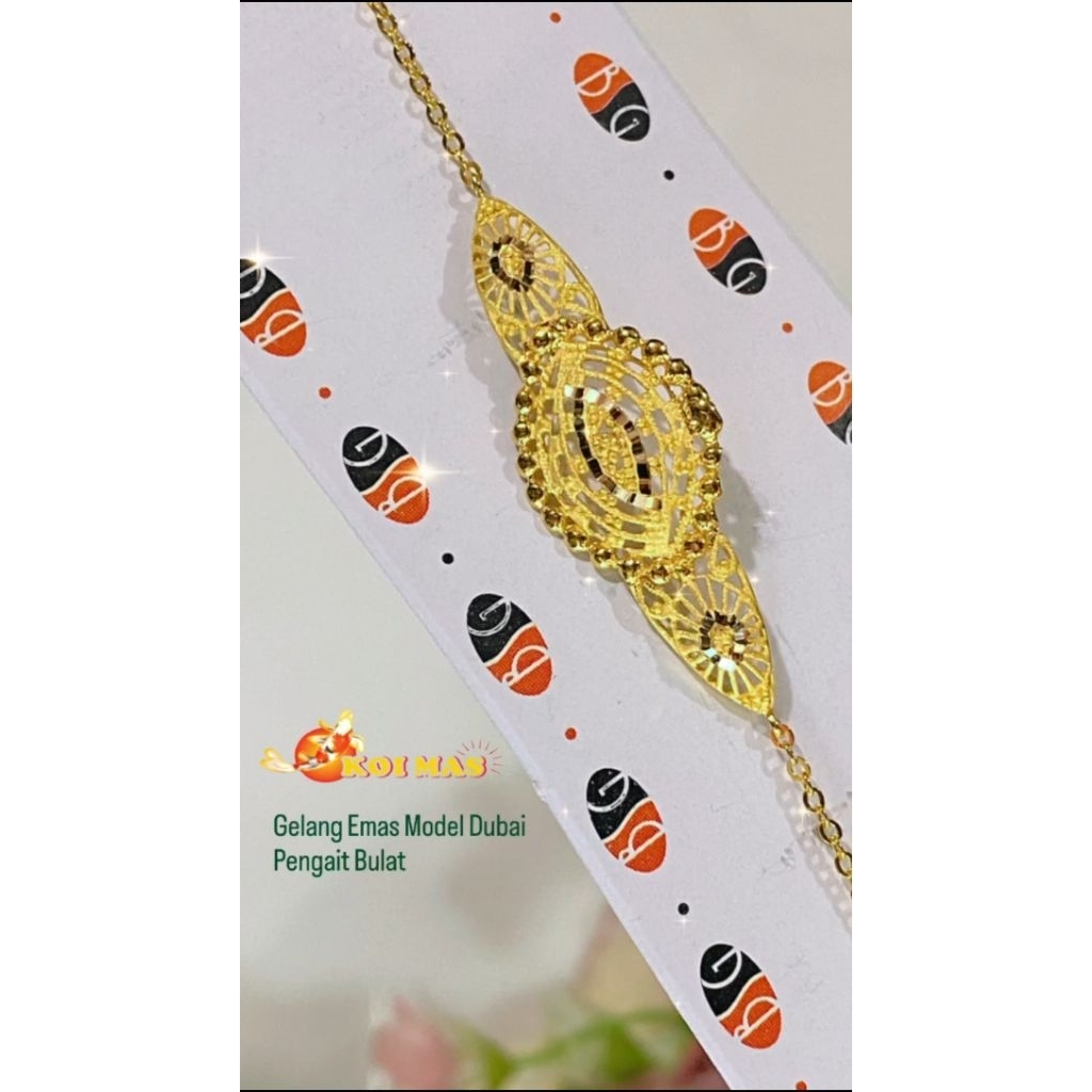 Gelang Rantai Emas Model Dubai