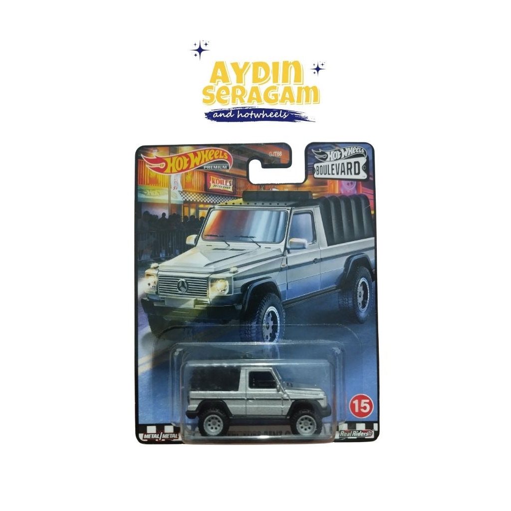 Hotwheels Premium 1991 MERCEDES-BENZ G-CLASS BOULEVARD (Free Protector)