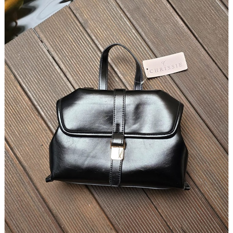 PAYLESS ORIGINAL. CHRISSIE. VONA - BLACK. TAS WANITA. NEW WITH TAG