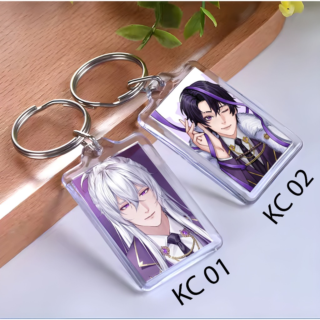 Keychain Mikazuki Arion vtuber - Ganci Mikazuki Arion  - Gantungan Kunci - Mikazuki Arion