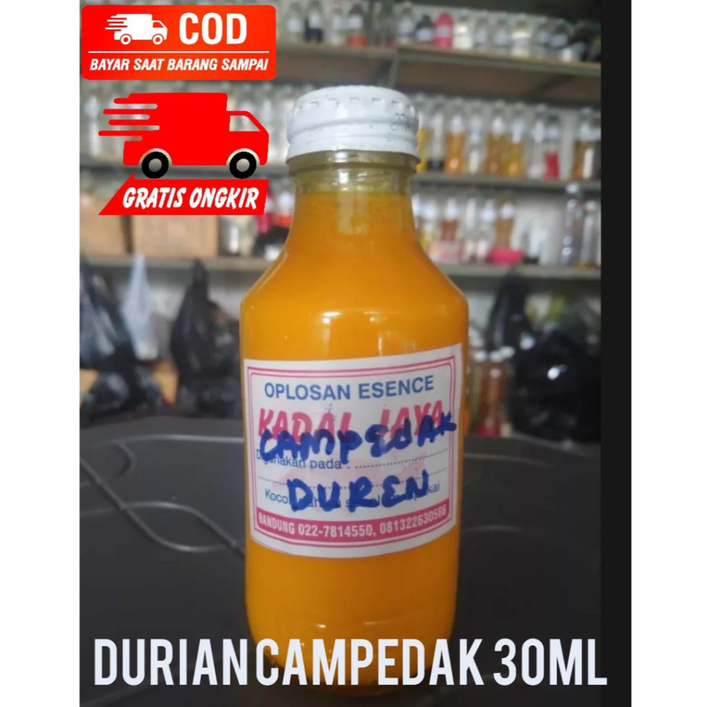 ESSEN DURIAN CAMPEDAK 30ML / ESSEN DURIAN CAMPEDAK KADAL JAYA/ ESSEN DUREN CAMPEDAK / ESSEN GALATAMA