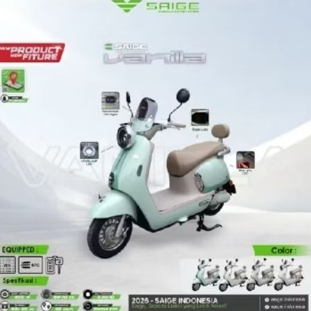 sepeda listrik saige vanilla/saige vanilla/sepeda listrik