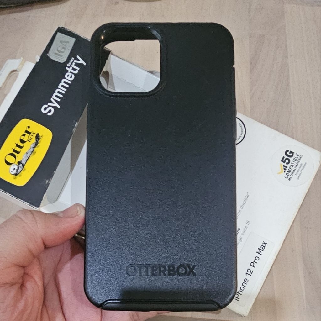 OTTERBOX Iphone 12 Pro Max case Black