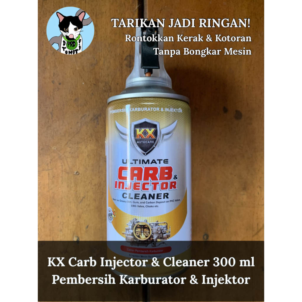KX Carb & Injector Cleaner / Pembersih Karburator & Injektor 300 ml