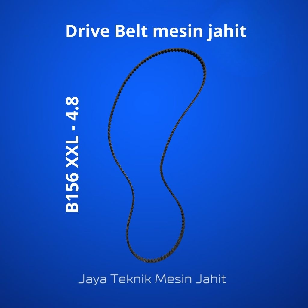 Belt mesin jahit portable Butterfly B156XXL / Timing Belt Mesin Jahit B156XXL - 4.8 - Motor Drive Be