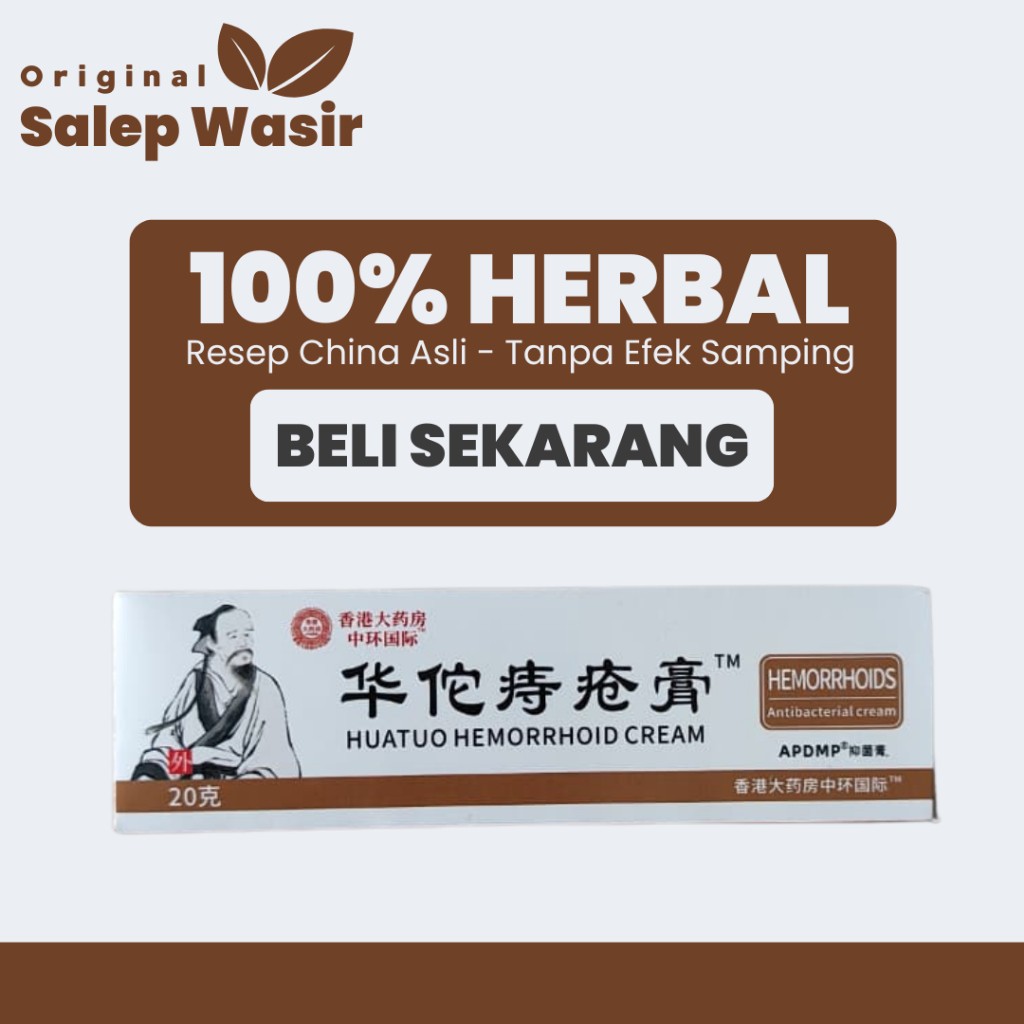 Salep Ambeien Obat Wasir Herbal Cina ORIGINAL Asli 100%