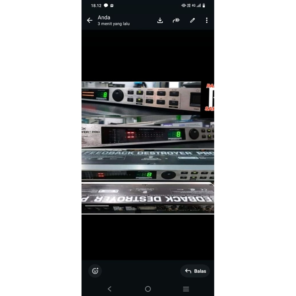 feedback Destroyer Pro.