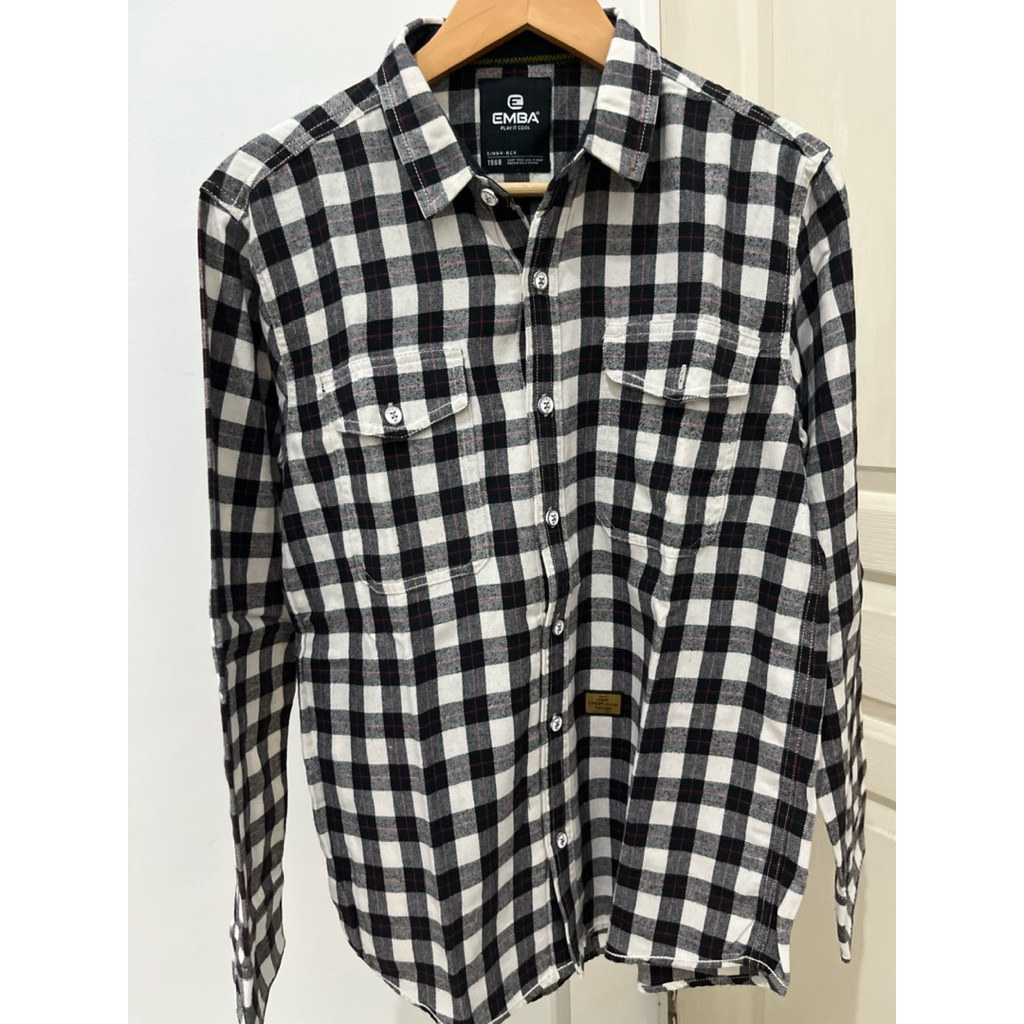 EMBA - kemeja flanel - preloved