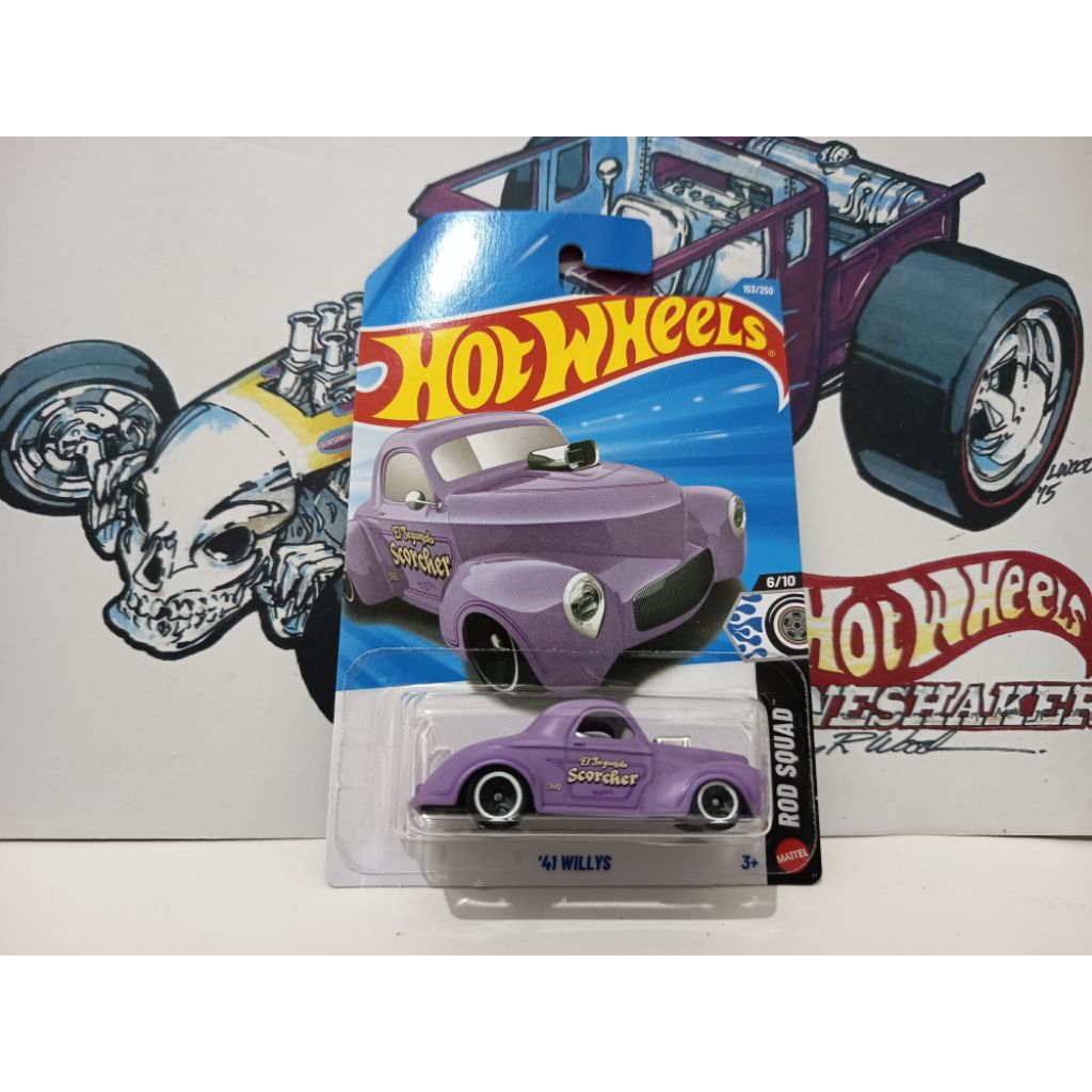 hotwheels 41 willys purple 2026