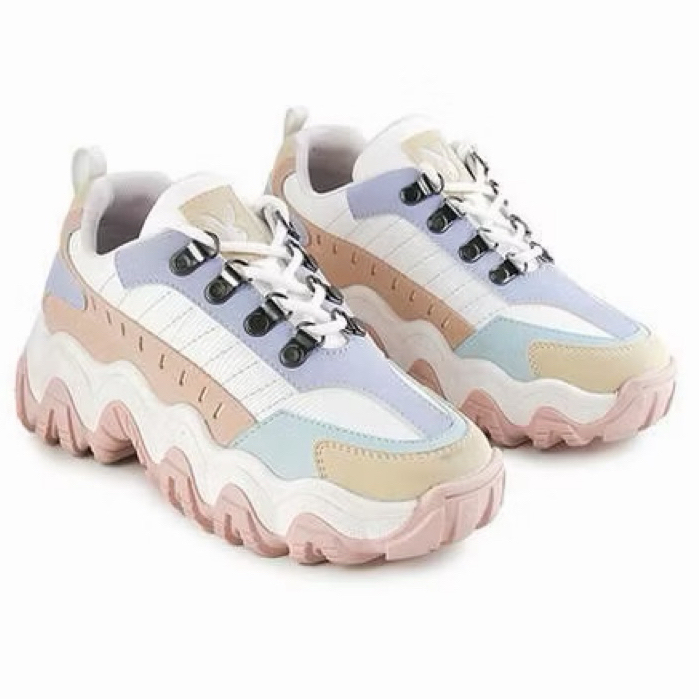 PSPGN.CO | Original Branded Playboy Britney PB0064 sepatu wanita sneakers lace up