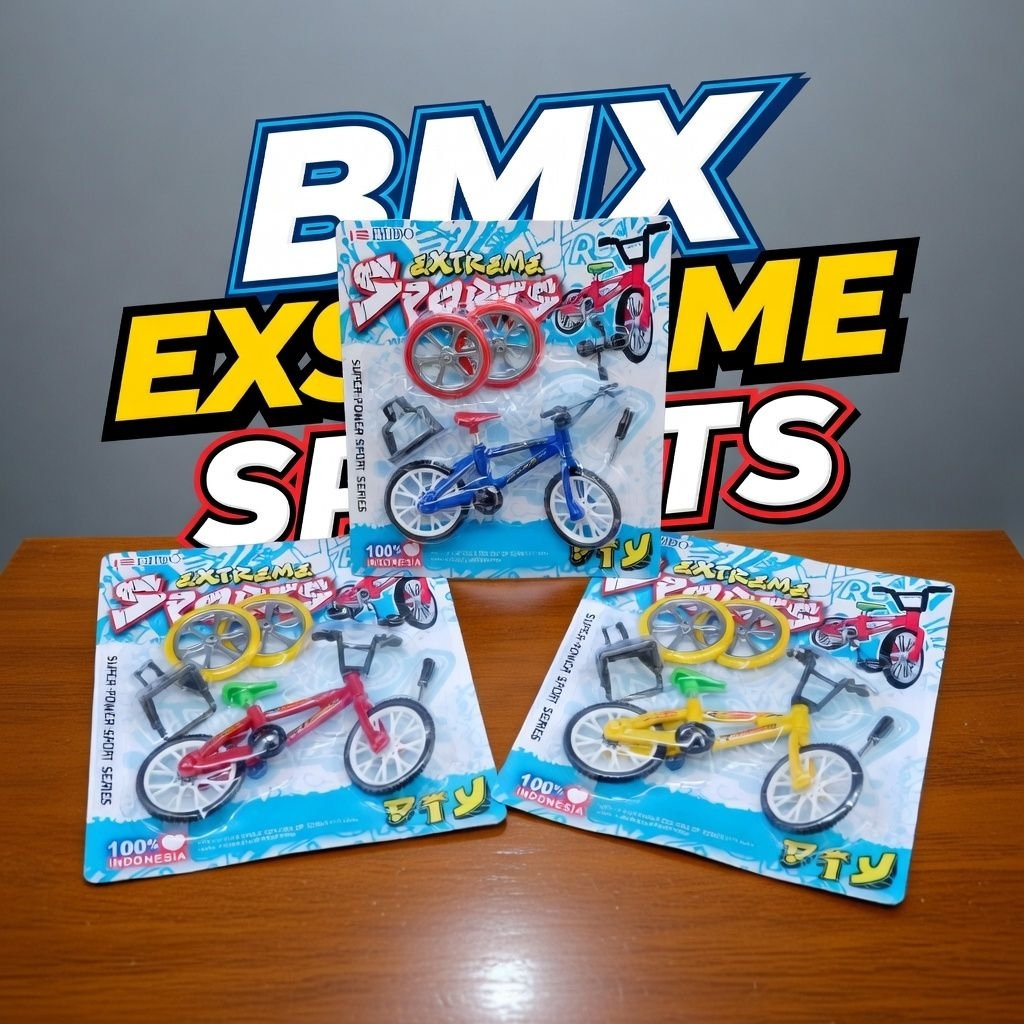 UMJ MINIATUR SEPEDA BMX / MAINAN SEPEDA GOES BMX / MAINAN SEPEDA BMX