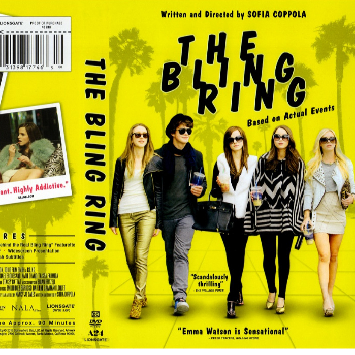Kaset Film The Bling Ring Emma Watson Drama Romance