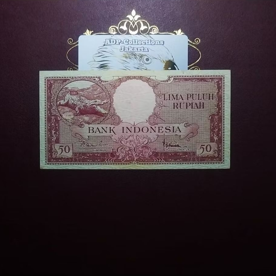 Uang Kuno 50 Rupiah Seri Hewan