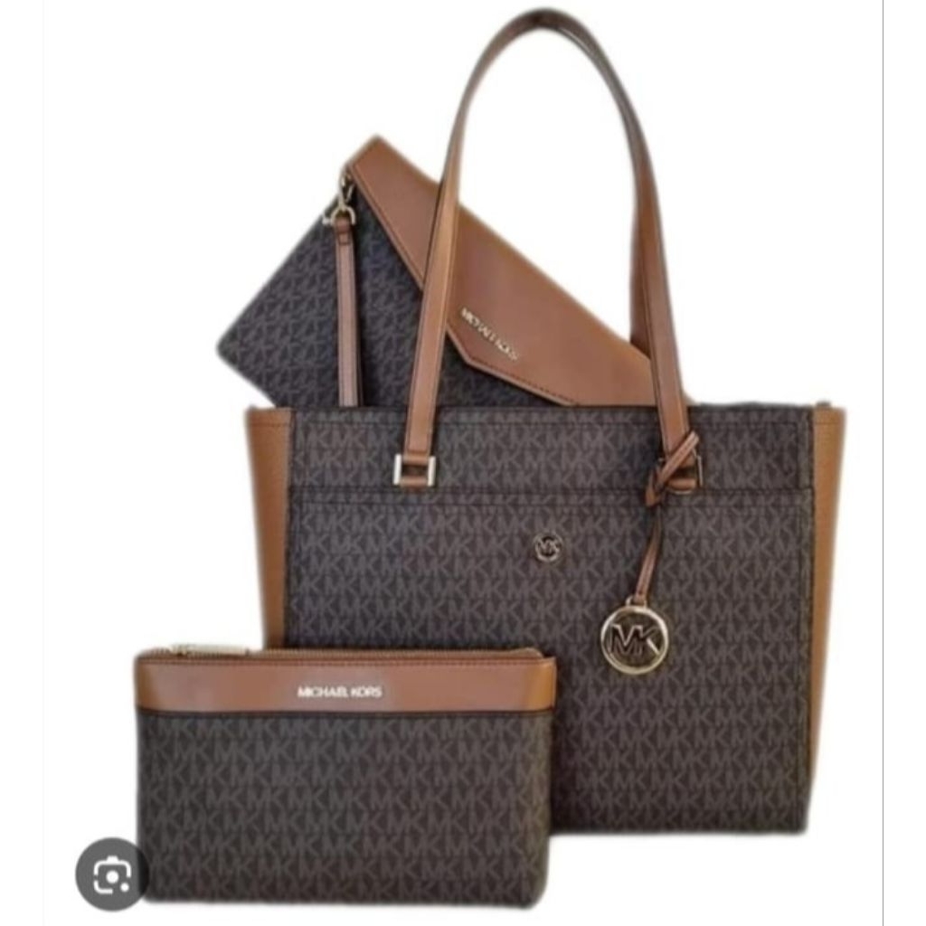 Michael Kors Maisie Large Logo 3in1 Tote Bag