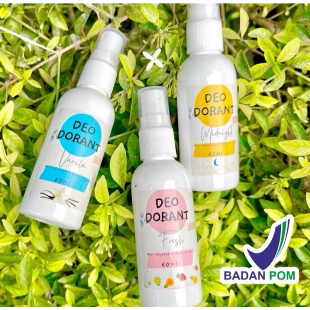 Deodoran Natural Tawas Spray 60Ml BPOM