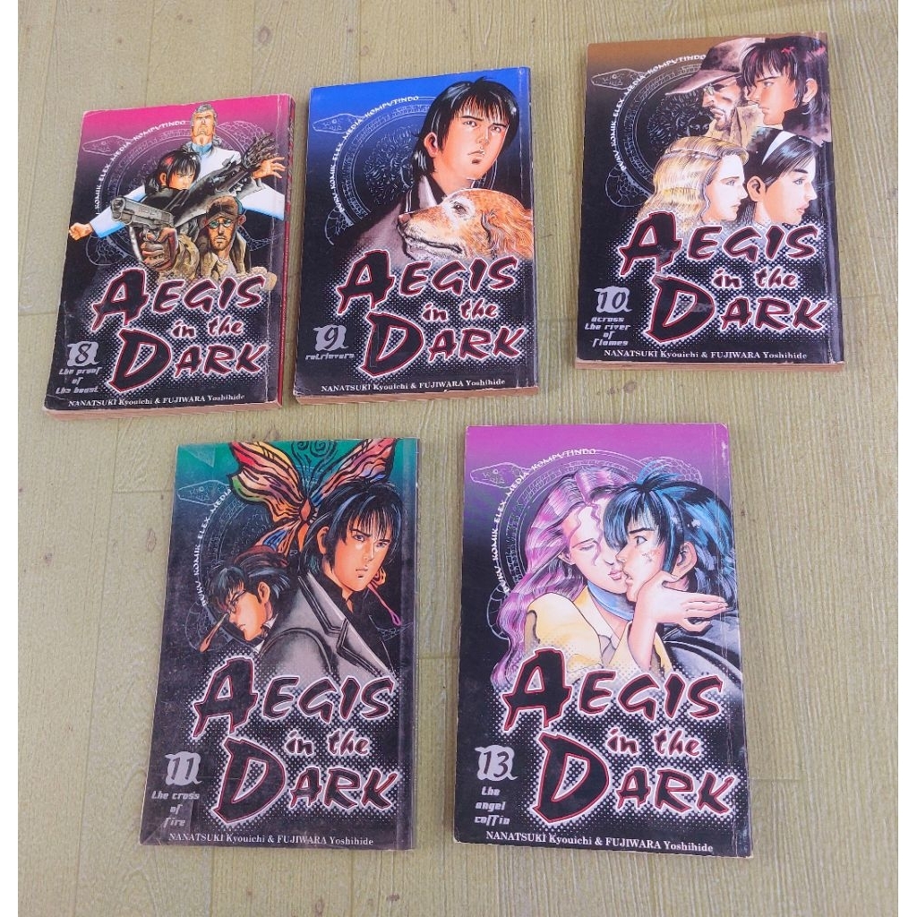 komik aegis in the dark (paketan - dibeli semua nomer)