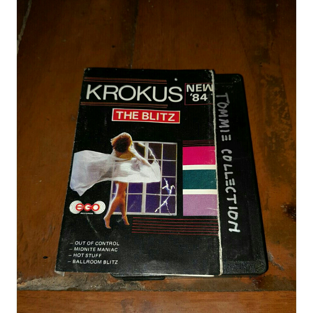 Kaset pita Krokus the blitz