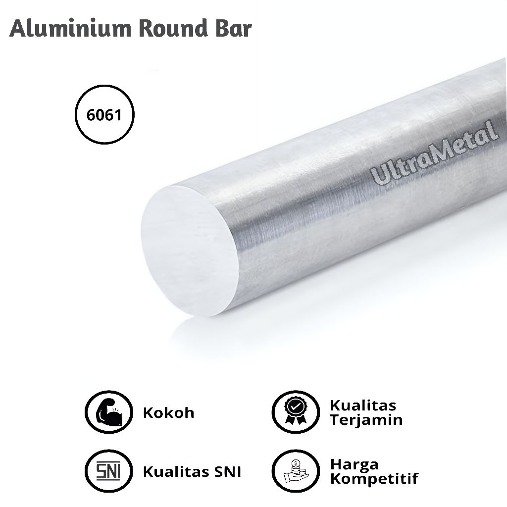AS ALUMINIUM 12.7MM ( 1/2 INCH ) | AS DURAL 6061 PER 1CM