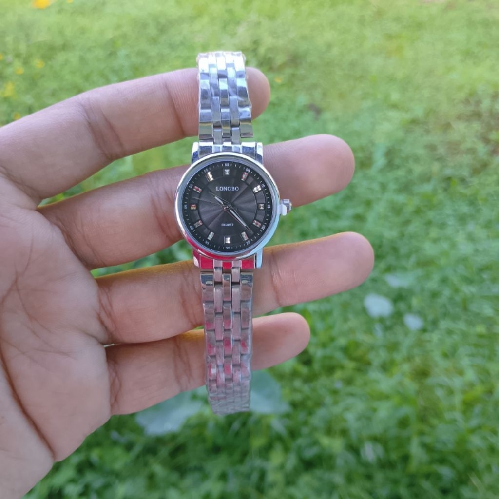 Jam tangan Longbo wanita cuci gudang 100%